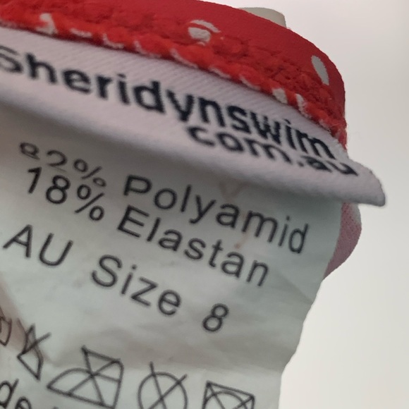 Sheridyn Swim Bikini Top Polka Dot AU Size 8 - Picture 6 of 6